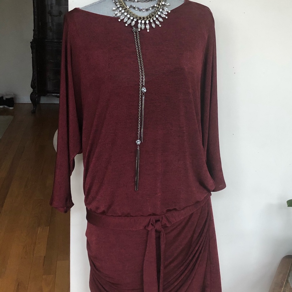 Maroon dress